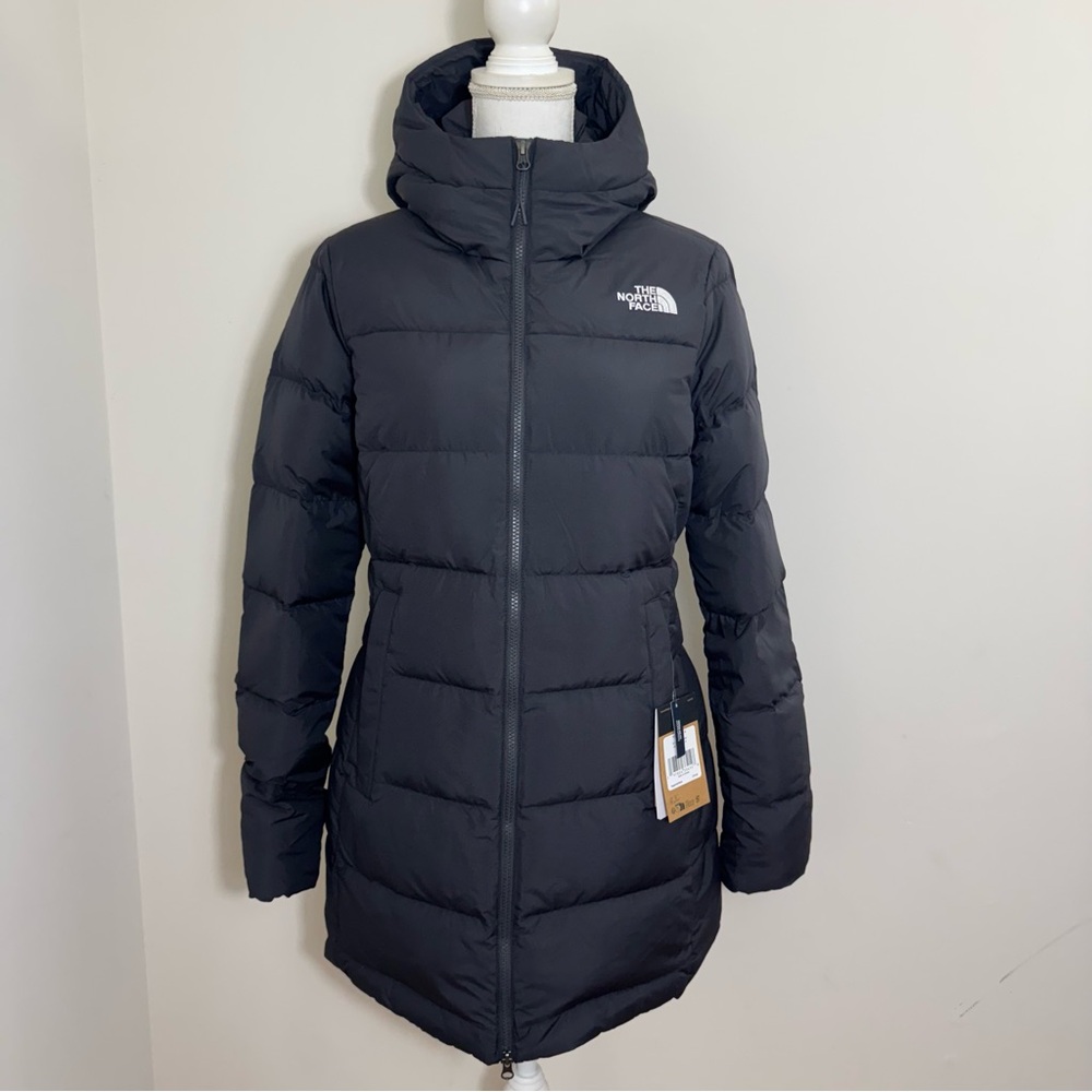 The North Face Women's Gotham Parka 600-Down Coat Asphalt Grey XS S M L XL XXL